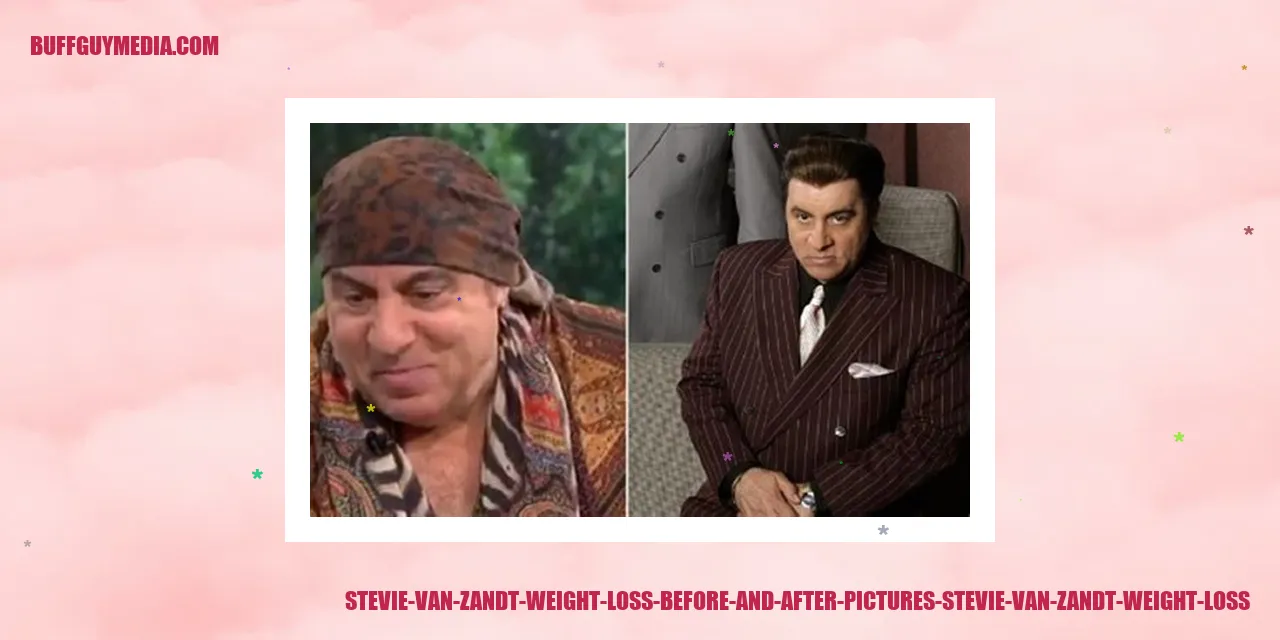 Stevie Van Zandt Weight Loss Before and After Pictures
