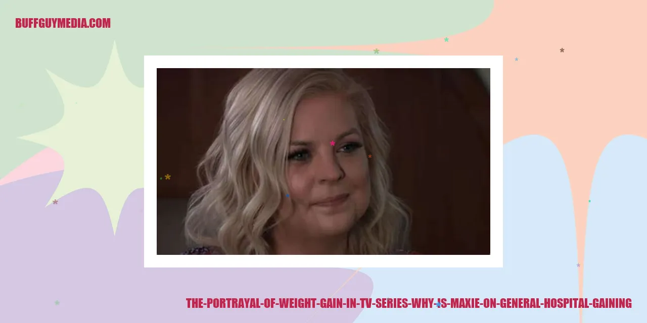 Image: The Portrayal of Weight Gain in TV Series