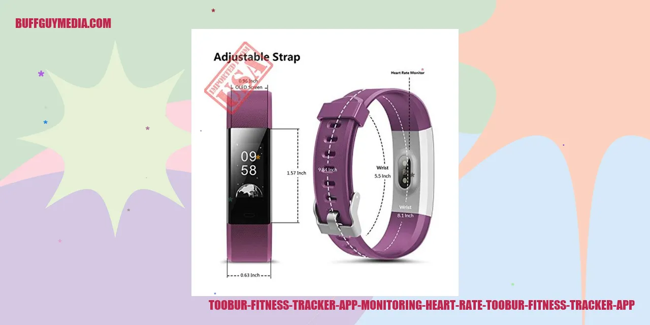 Toobur Fitness Tracker App: Monitoring Heart Rate