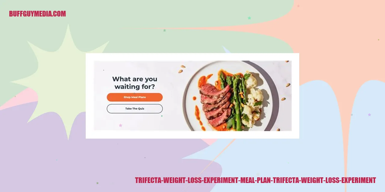 Trifecta Weight Loss Experiment Meal Plan