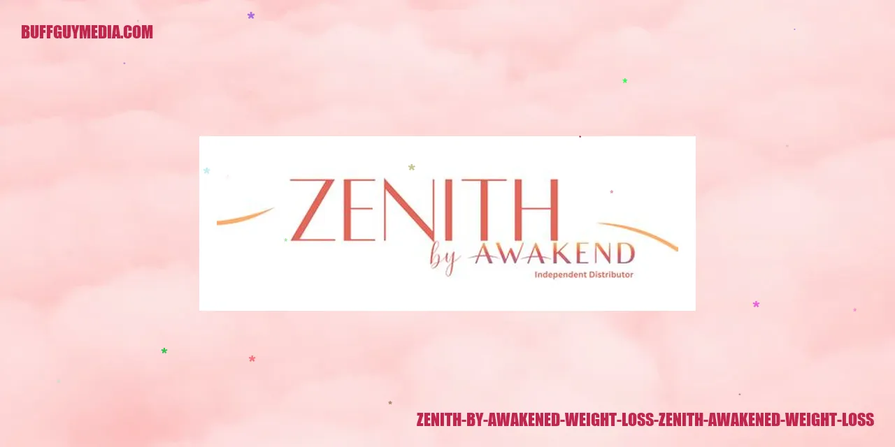 zenith by awakened weight loss zenith awakened weight loss